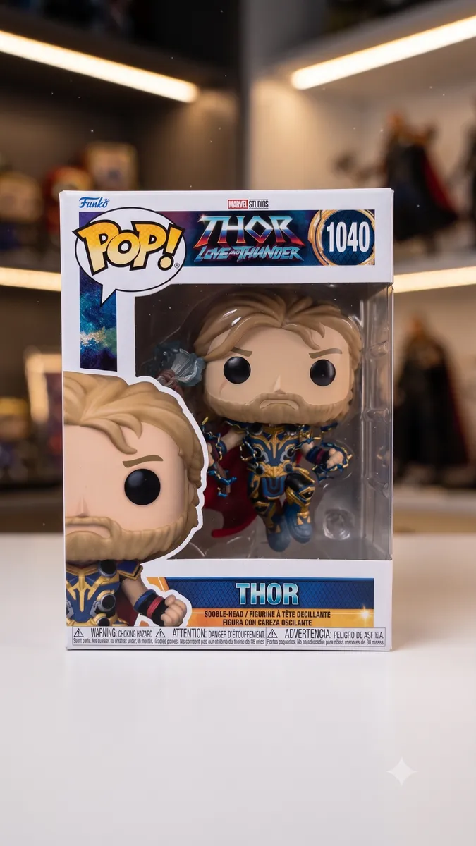 Figurine Funko Pop! N°1040 - Love And Thunder - Thor - Image 1